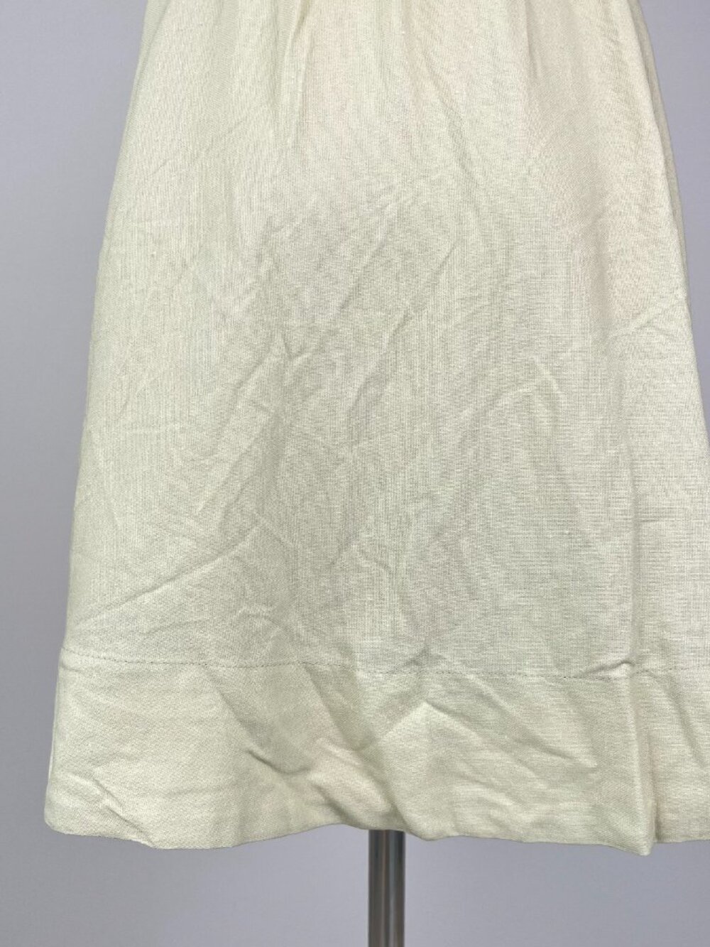 NWOT Farm Rio Linen Blend Floral Print Sleeveless Mini Dress Elastic Waist Sz M - Picture 9 of 15